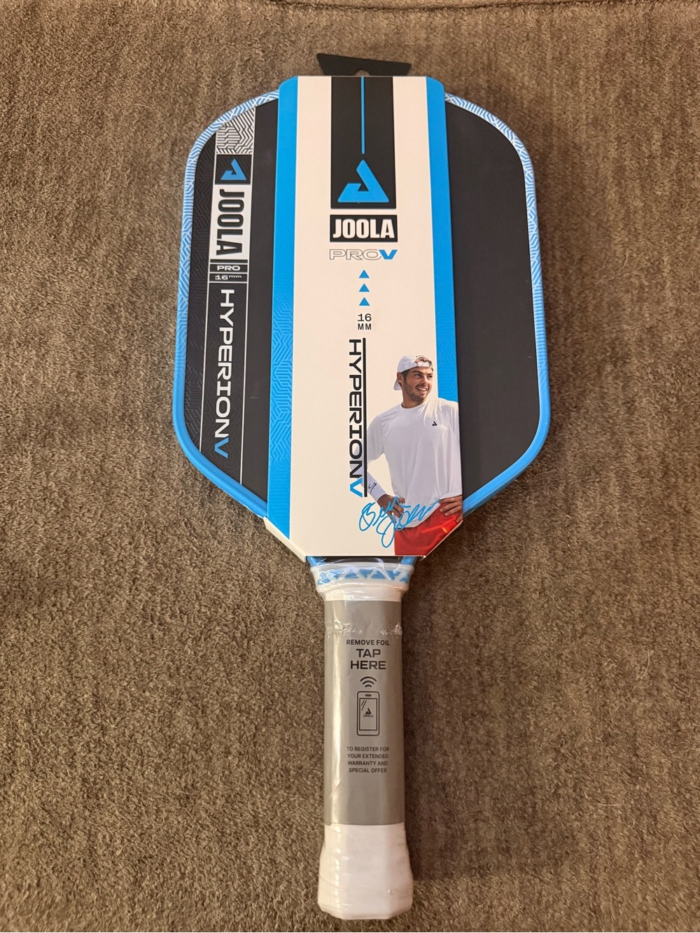 JOOLA Pro V Hyperion Pickleball Paddle - Black & Blue